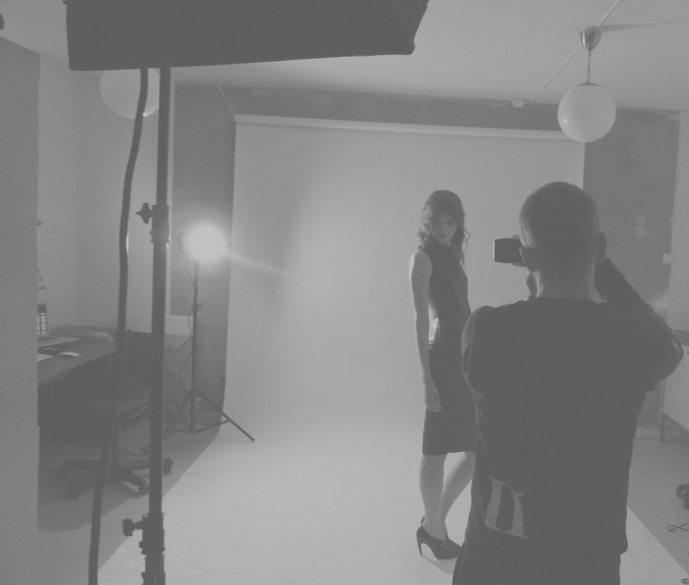 Freedrik shooting Stina T Freedrik shooting Stina T