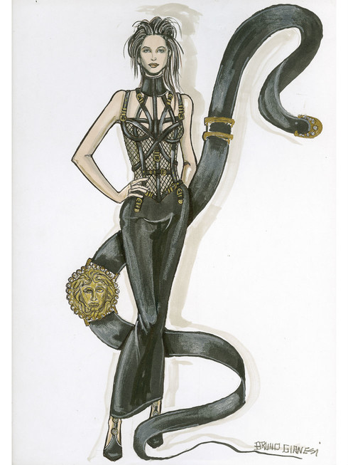 gianni versace sketches