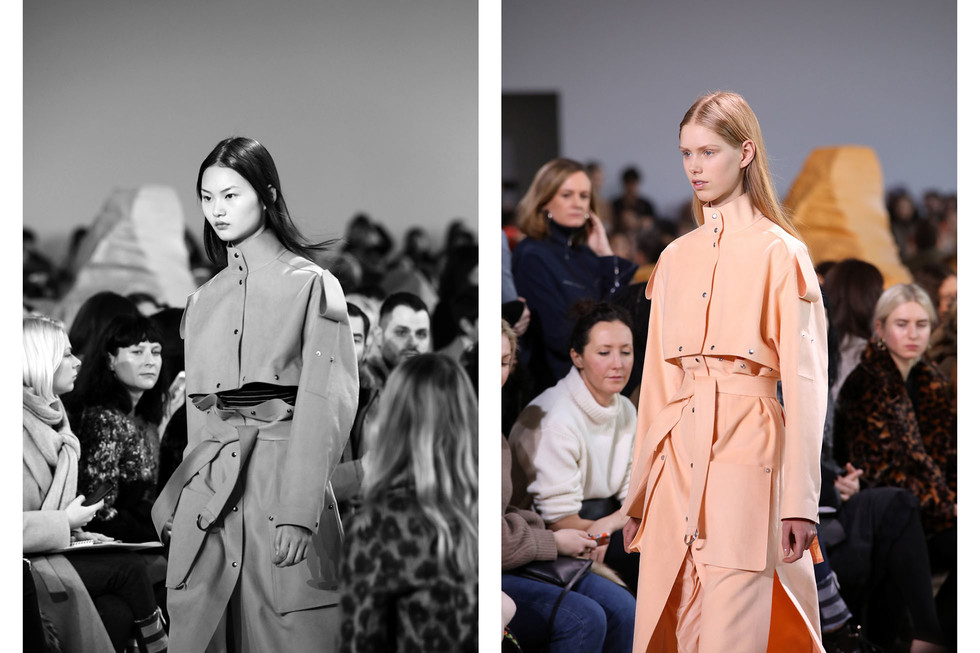 BACKSTAGE AT LACOSTE