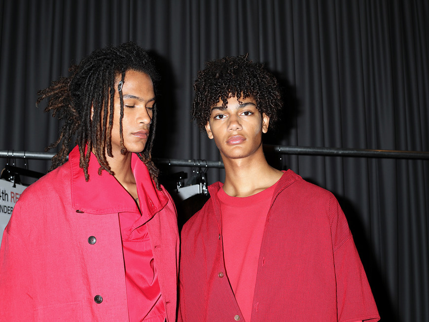 Backstage at NYFW Men’s Spring 2018 - Gustav von Aschenbach by Robert ...