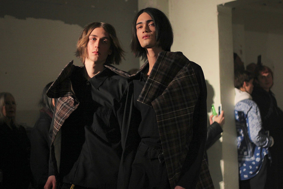 Backstage at L'Homme Rouge AW 19 | ODALISQUE DIGITAL