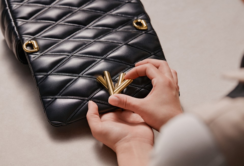 HD Louis Vuitton Leather Suitcase - Graphic Design