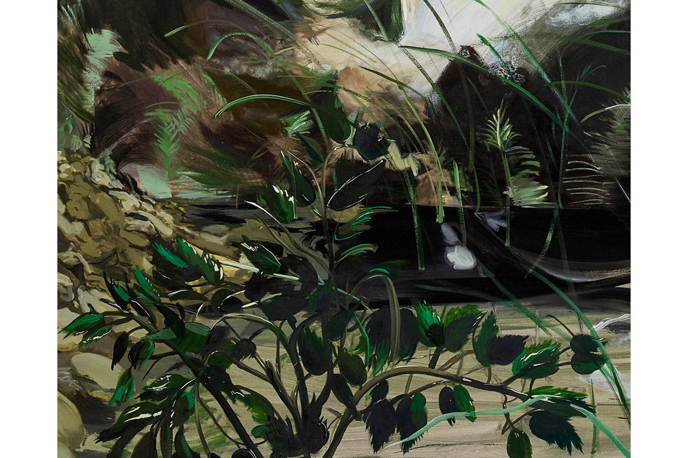 Natural History Natural History, 2020, Oil on linen, 170.18h × 280.67w × 4.45d cm
