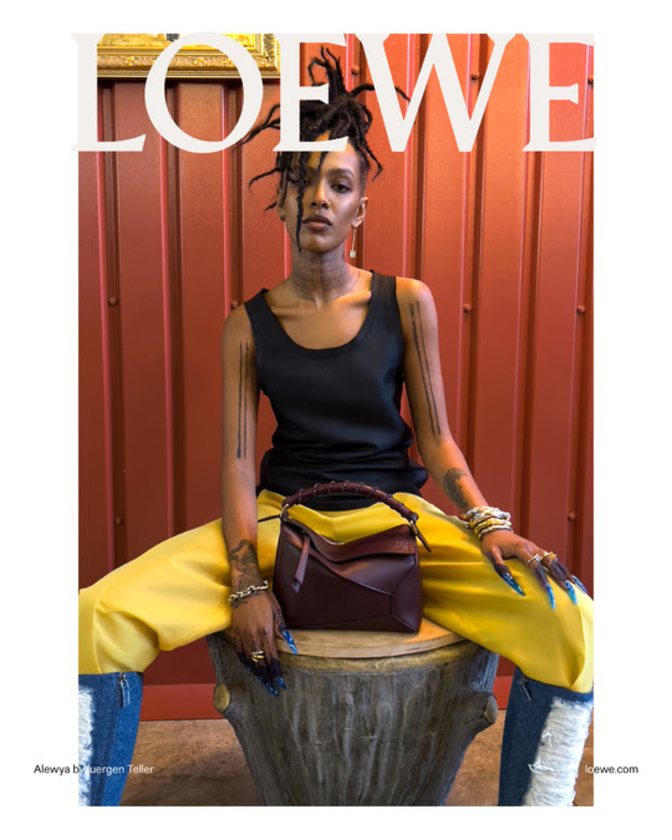 LOEWE Pre-Collection SS23 Campaign Shot by Jurgen Teller